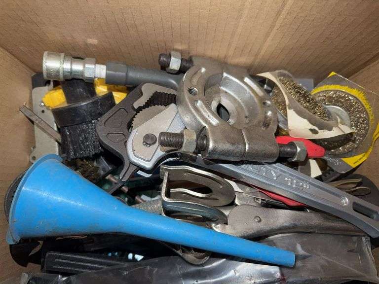 Box of Assorted Tools