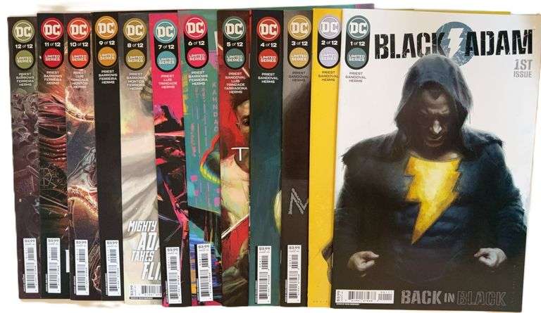 DC Comics Black Adam – Complete Limited Series #1–12 – Modern Age Epic