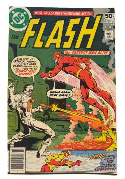 The Flash #266 (October 1978) – Bronze Age DC Classic Featuring Heat Wave & Kid Flash!