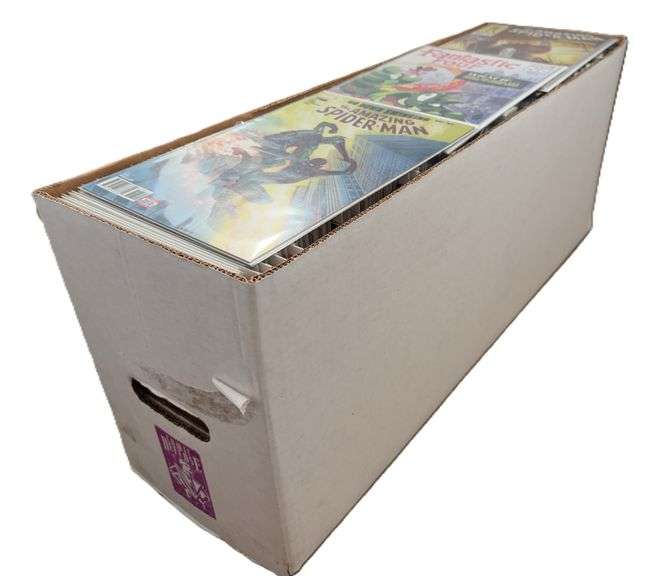 Assorted Marvel Long Box - The Amazing Spider-Man Books