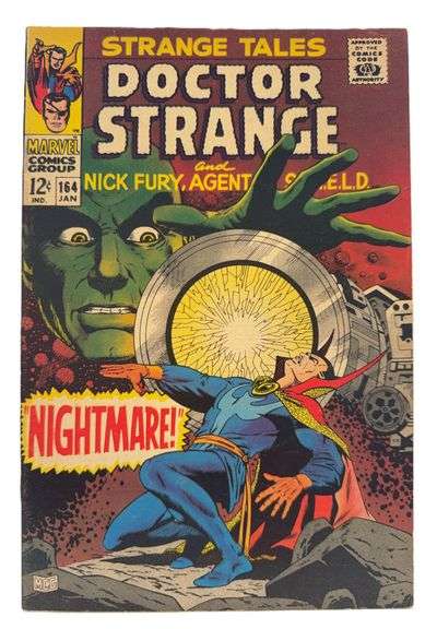 Strange Tales #164 (1967) – Doctor Strange Faces “Nightmare!” Silver Age Marvel Classic