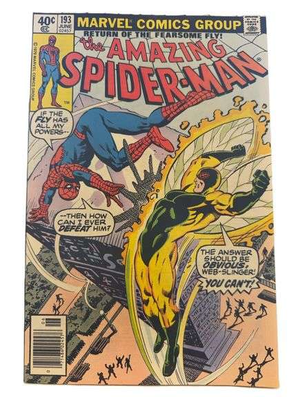 The Amazing Spider-Man #193 (1979) – Return of the Fearsome Fly! Bronze Age Showdown!