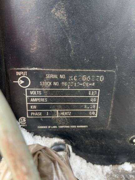 Canox Firefly 90 MIG/Arc Welder – 115V, CV/DC Wire Feed