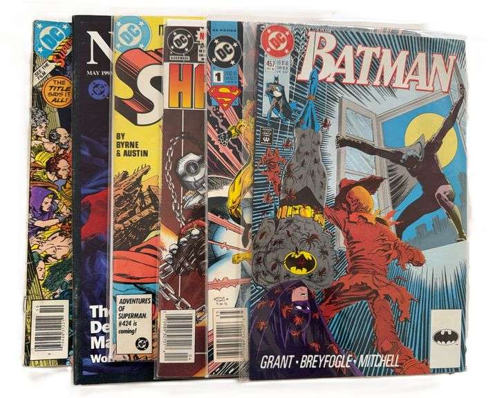 DC Comics Lot – Superman Legacy, Batman, Teen Titans & More! Bronze & Early Modern Age Classics