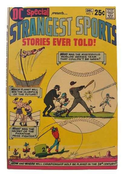 DC Special #9 (1970) – Strangest Sports Stories Ever Told! Bronze Age DC Classic
