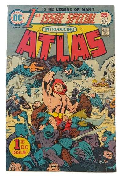 1st Issue Special #1 (1975) – Introducing Atlas! DC Bronze Age Premiere Issue