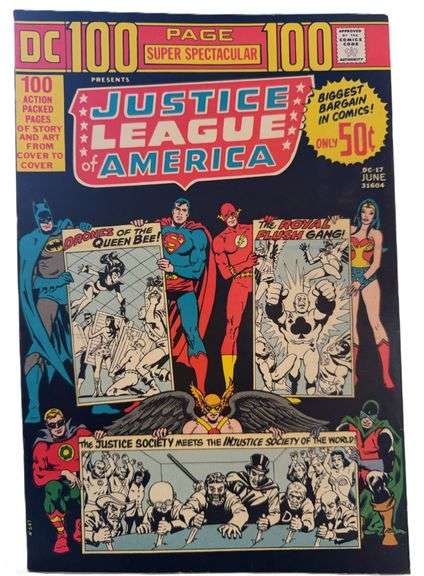 DC 100-Page Super Spectacular #DC-17 (1974) – Justice League of America Giant Edition! Bronze Age