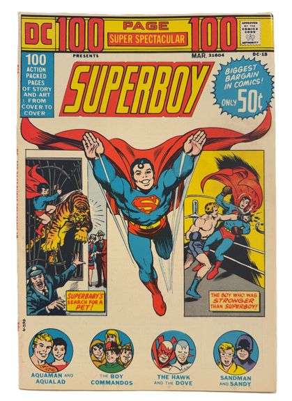 Superboy DC 100-Page Super Spectacular #DC-15 (1973) – Giant Bronze Age Issue