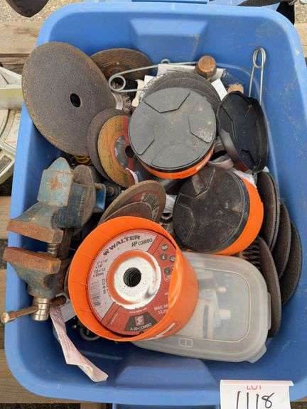 New Walter Grinding and Cutting Disc, etc.