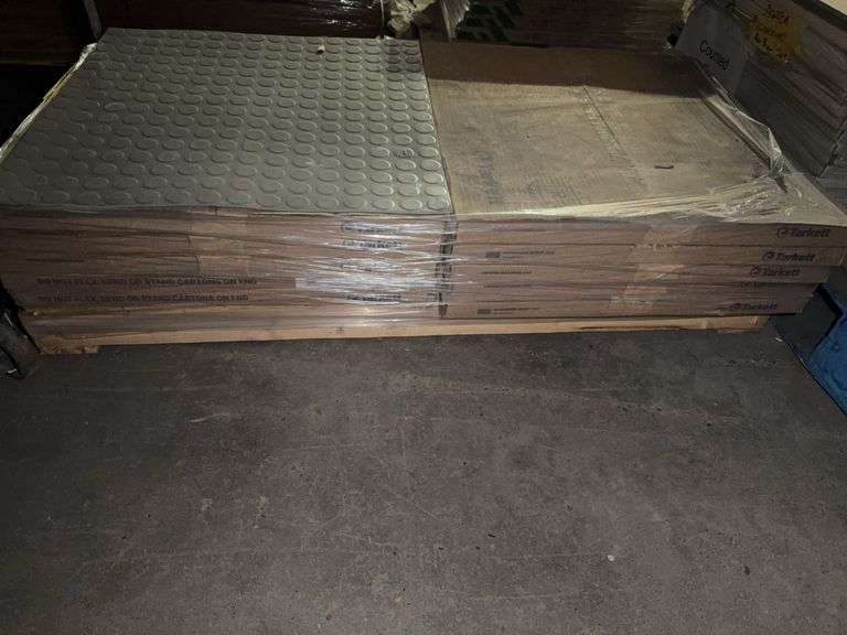 Pallet of Rubber Tile (Grey)