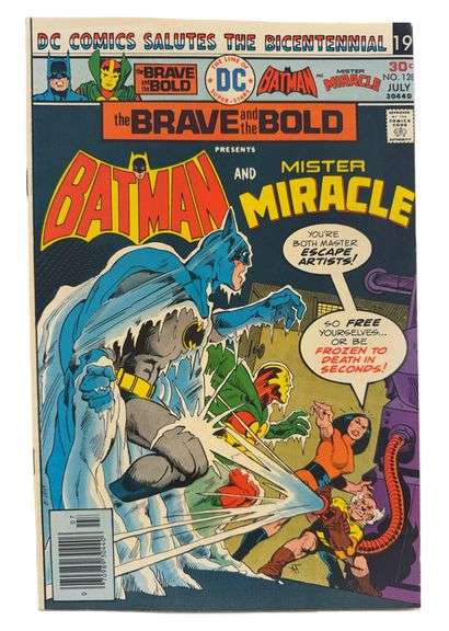 The Brave and the Bold #126 (1976) – Batman & Mister Miracle! DC Bronze Age Escape Artist Showdown
