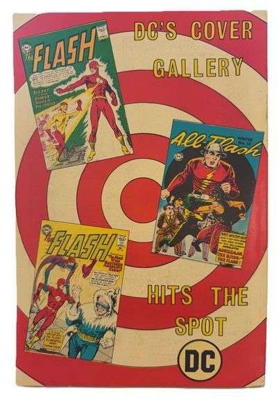 DC 100-Page Super Spectacular #DC-22 (1974) – The Flash Battles Captain Cold! Bronze Age Giant Editi