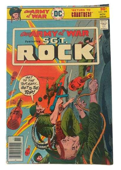 Our Army at War #298 (1976) – Sgt. Rock Leads Easy Company in “Return to Chartres!”