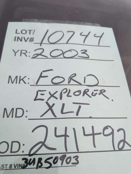 2003 FORD Explorer