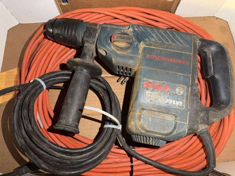 Bosch 11236VS SDS-plus 1-1/8" Rotary Hammer Drill and Extension Cord