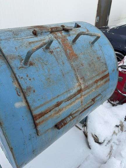 Heavy-Duty Industrial Steel Drum Tumbler