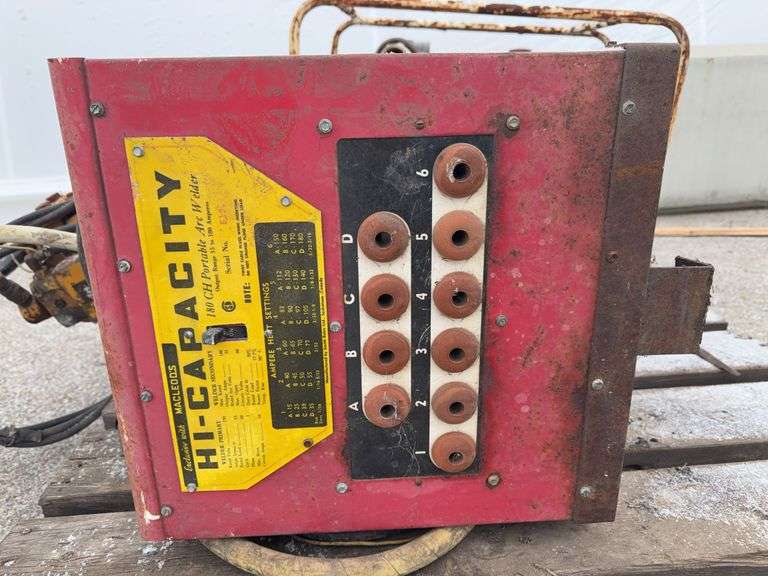 Hi-Capacity Welding Lead Selector Panel