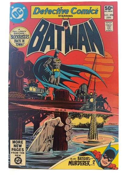 Detective Comics #498 (January 1981) – Bronze Age Batman Classic Featuring Blockbuster & Batgirl