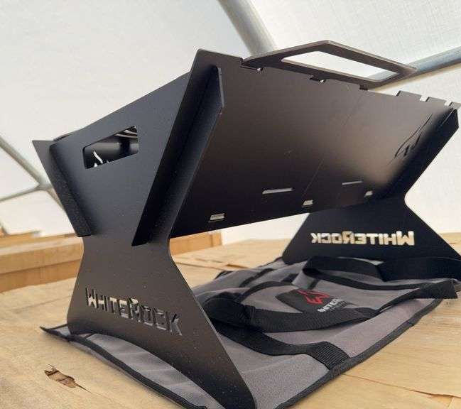 FXP100 Portable Fire Pit + Grill Plate (Unused)