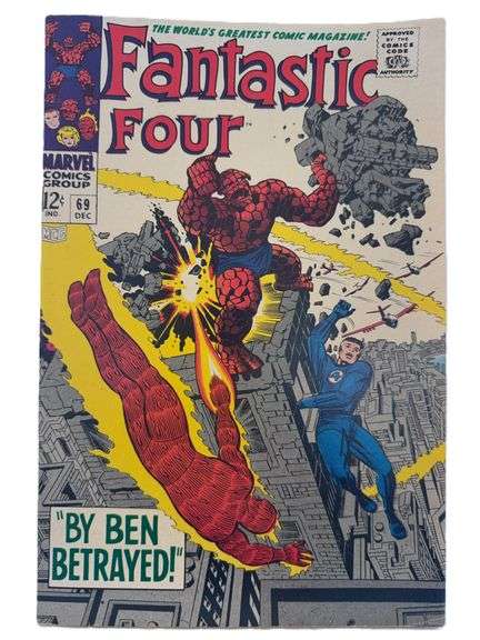 Fantastic Four #69 (1967) – Silver Age Marvel Classic: “By Ben Betrayed!”