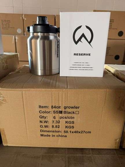 White Rock Stainless 84oz Nomad Tumbler (Unused x6)