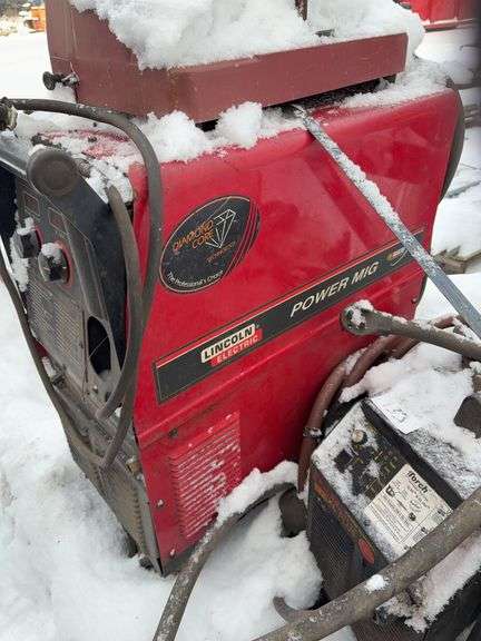 Lincoln Electric Power MIG 255C Welder – 250A, 208/230V, Industrial Wire Feed Welding Machine