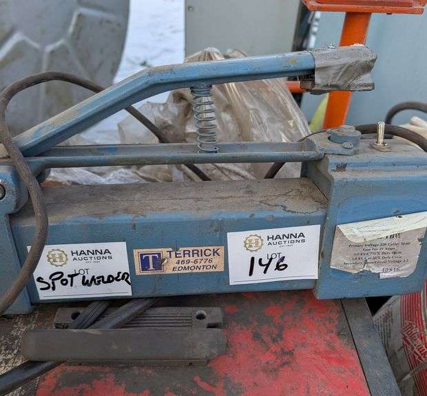 Duro Dyne TBW Spot Welder – 220V, 5.0 KVA