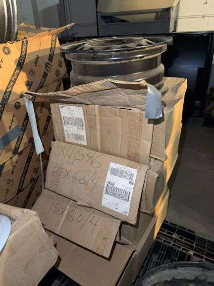 4 Units Steel Wheel Rim (15x6)