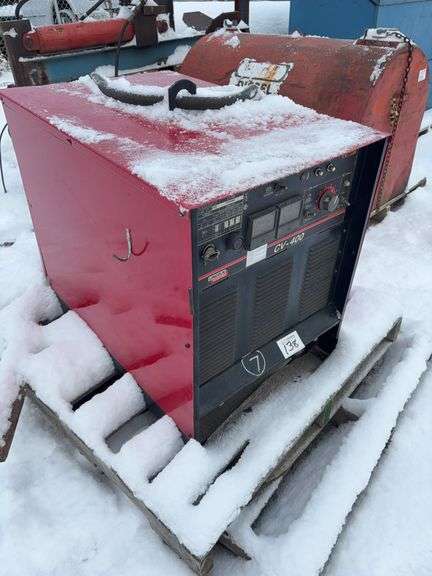 Lincoln Electric CV-400 Industrial Welder – 500A DC, 230/460/575V,