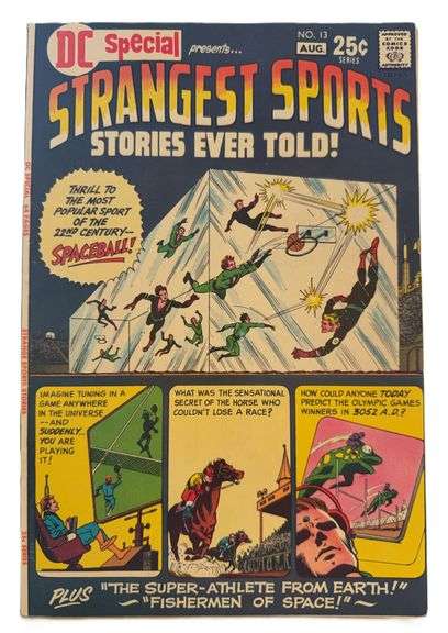 DC Special #13 (1971) – Strangest Sports Stories Ever Told! Bronze Age DC Classic