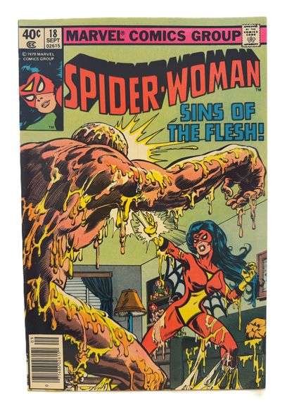Spider-Woman #18 (1979) – “Sins of the Flesh!” Bronze Age Marvel Key Issue