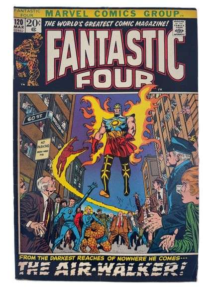 Fantastic Four #120 (1972) – Bronze Age Marvel Classic: “The Air-Walker!”
