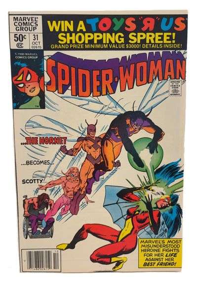 Spider-Woman #31 (1980) – “The Hornet Becomes Scotty!”