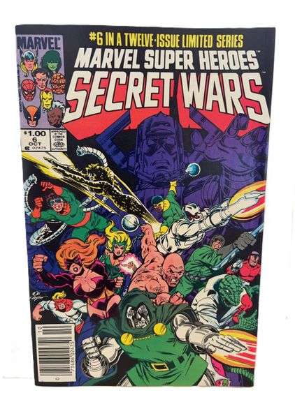 Marvel Super Heroes Secret Wars #6 (1984 Marvel Comics) – Canadian Newsstand Price Variant