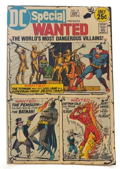 DC Special #14 (1971) – Wanted: The World’s Most Dangerous Villains! Bronze Age DC Classic