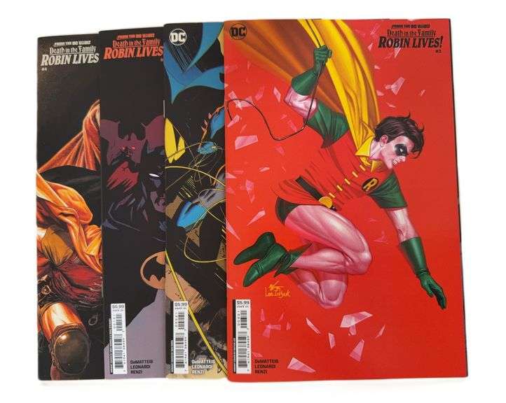 DC Comics – From the DC Vault: Death in the Family – Robin Lives! Complete Set #1–4