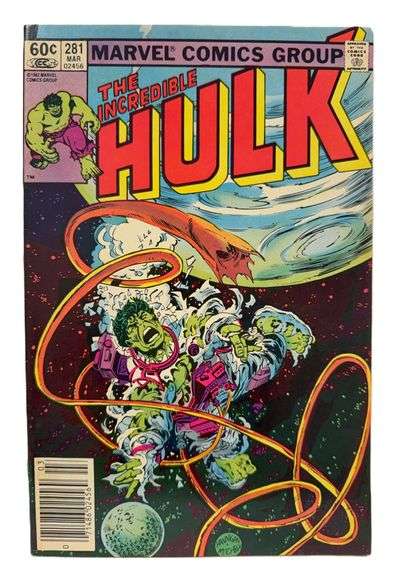 The Incredible Hulk #281 (1983) – Bronze Age Marvel “Hulk in Space!”