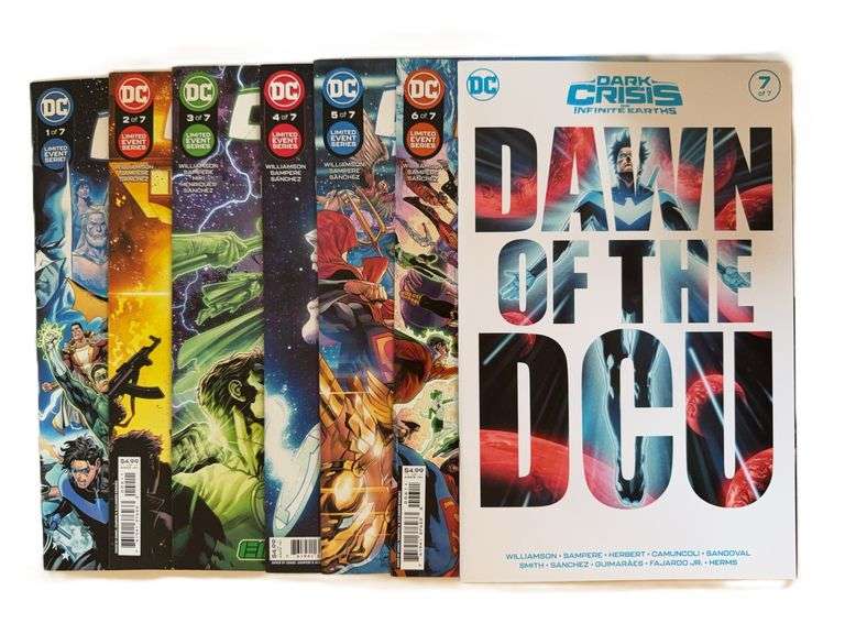 DC Comics Dark Crisis on Infinite Earths – Complete Limited Series #1–7 – Dawn of the DCU