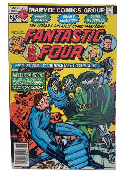Fantastic Four #200 (1978) – Bronze Age Marvel Anniversary Spectacular: “The Long-Awaited Battle wit