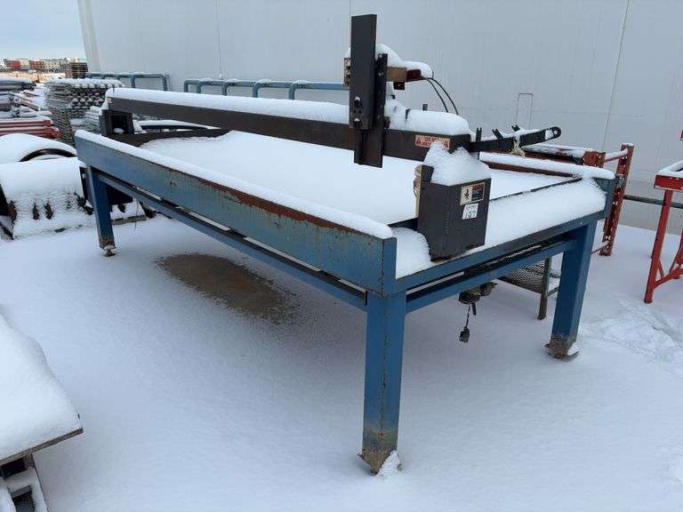 Industrial CNC Plasma Cutting Table