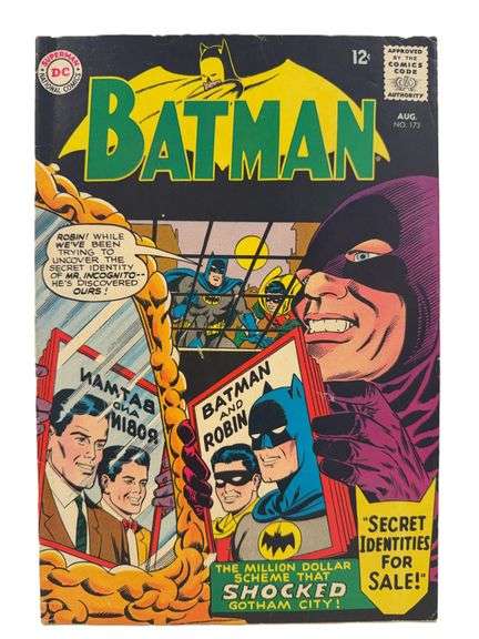 Batman #173 (1965) – “Secret Identities for Sale!” Silver Age DC Classic