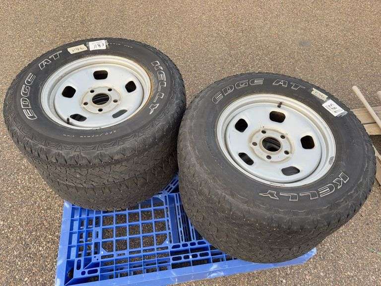 Tires with Rims (265/70R17 & 185/65R14)