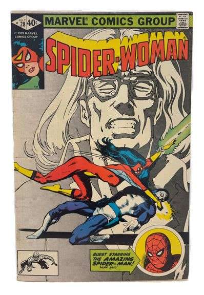 Spider-Woman #28 (1980) – Guest-Starring Spider-Man! Bronze Age Marvel Key Issue