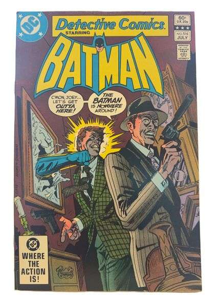 Detective Comics #516 (July 1982) – Bronze Age Batman Classic Packed with Action