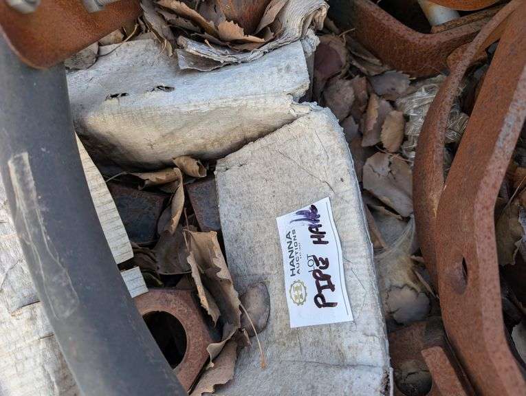 Lot of Heavy-Duty Pipe Hangers and Misc.