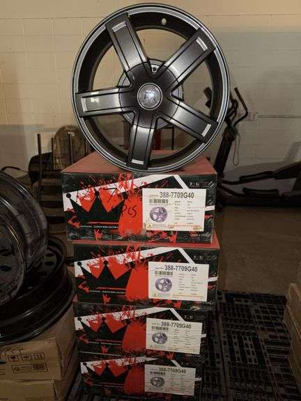 4 Units MZZI Wheels Steel Rim (17x7.)