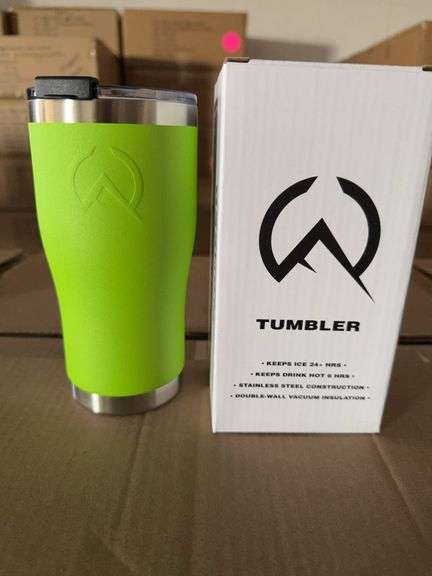 White Rock Citrus Lime 20oz Pioneer Tumbler (Unused x25)