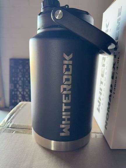 White Rock Black136oz Nomad X Tumbler (Unused x6)