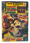 Tales of Suspense #92 (1967) – Captain America & Iron Man in “Before My Eyes… Nick Fury Died!” Silve