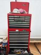 Sears Craftsman Upper and Lower Portable Tool Storage  w/ all Tools and Contents